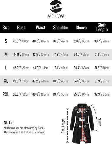 SaphiRose Women's Long Hooded Rain Jacket Outdoor Raincoat Windbreaker in Saudi Arabia