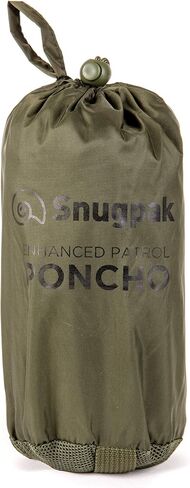 Snugpak Patrol Poncho, Waterproof, One Size, Lightweight, Suitable for Hiking, Camping, and Hunting in Saudi Arabia