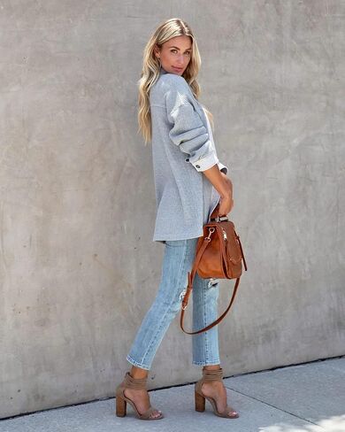 Womens Corduroy Button Down Shirts Color Block Long Sleeve Blouses Tops Jackets in Saudi Arabia