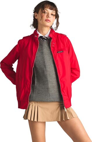 Members Only Women's Classic Iconic Racer Jacket | Slim Fit | in Saudi Arabia