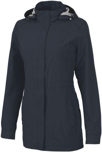 Charles River Apparel Women's Logan Wind and Water Resistant Drop Tail Jacket in Saudi Arabia