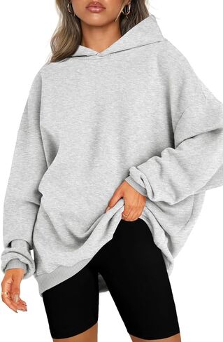 EFAN Women's Oversized Hoodies Fleece Hooded Sweatshirts Casual Long Sleeve Pullover Loose Lightweight Fall Clothes in Saudi Arabia