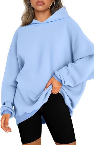 EFAN Women's Oversized Hoodies Fleece Hooded Sweatshirts Casual Long Sleeve Pullover Loose Lightweight Fall Clothes in Saudi Arabia