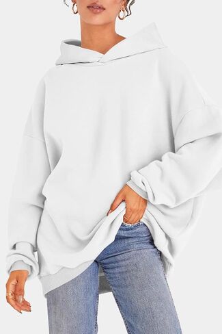 EFAN Women's Oversized Hoodies Fleece Hooded Sweatshirts Casual Long Sleeve Pullover Loose Lightweight Fall Clothes in Saudi Arabia