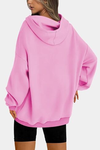 EFAN Women's Oversized Hoodies Fleece Hooded Sweatshirts Casual Long Sleeve Pullover Loose Lightweight Fall Clothes in Saudi Arabia