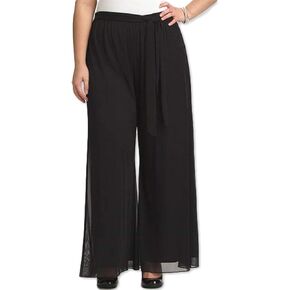 906 - Long Maxi for Tall Ladies Plus Size Elastic Waistband Wide Legged Palazzo Pants in Saudi Arabia