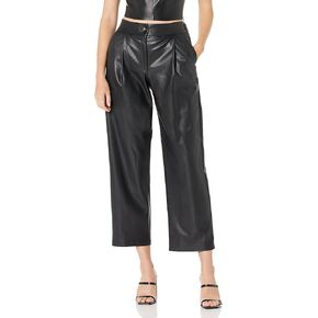 The Drop Women's Theor Vegan Leather Trouser
