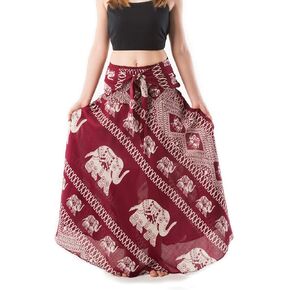 Banjamath® Women's Long Bohemian Style Gypsy Boho Hippie Skirt