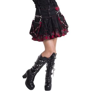 Lolita Charm Women's Punk Lolita Nana Skirt