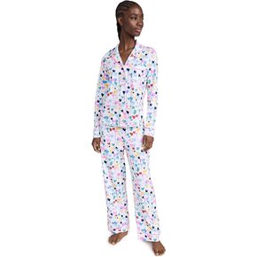 Roller Rabbit Women's X Kerri Rosenthal Starry Starry Love Long Sleeve Polo Paja in Kuwait