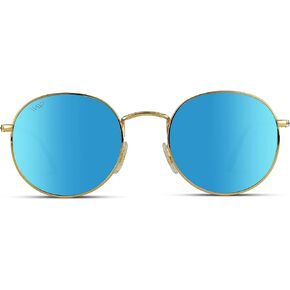 WearMe Pro - Reflective Lens Round Trendy Sunglasses