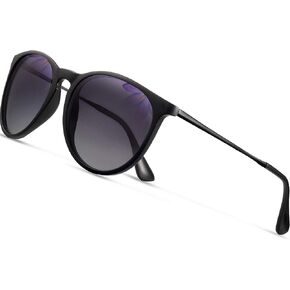 CHBP Sunglasses Womens Men Polarized UV Protection Trendy Vintage Retro Round Mirrored Lens Sunglasses For Women