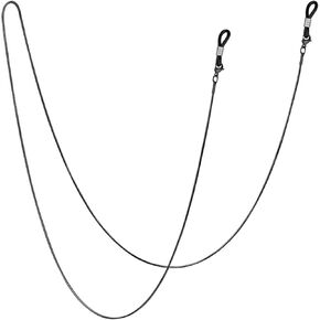 Jmkcoz Stainless Steel Eyeglass Holder Chain 80cm Eyeglass Necklace Chain in Kuwait