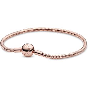 PANDORA Jewelry Smooth Moments Snake Chain Charm Bracelet in Saudi Arabia