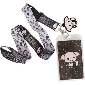 Loungefly Harry Potter Dobby All Over Print Lanyard with Dobby Charm in Kuwait