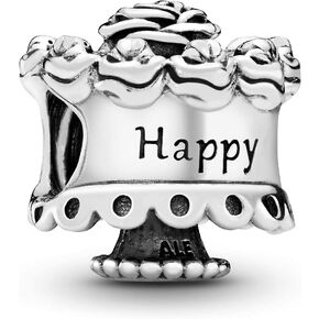 باندورا دلاية من الفضة الاسترلينية بتصميم عبارة «Happy Birthday» من جوليري, معدن in Kuwait