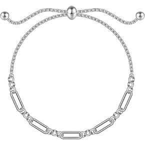CHIC & ARTSY 925 سوار الكاحل من الفضة الاسترليني خلخال متعدد الطبقات للنساء الأقمار الصناعية، نجمة، صليب، دائرة، فراشة، دمعة، قرص بيضاوي الطبقات خلخال الشاطئ مجوهرات in Kuwait