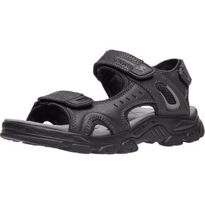 صنادل جلدية للرجال من CAMEL CROWN للتنزه في الهواء الطلق ورياضات الشاطئ المائية صنادل رجالي للصيف مع أشرطة مفتوحة عند الأصابع قابلة للتعديل in Kuwait