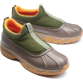BASS OUTDOOR Men's Field Duck Low Slipo Rain Shoe
