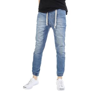 Allsense Men's Slim-Fit Twill Drop-Crotch Jogger Pants in Saudi Arabia