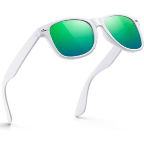 FEIDUSUN Sunglasses Men Polarized Sunglasses for Mens and Womens,Black Retro Sun Glasses Driving Fishing UV Protection