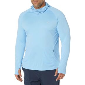 Willit Men's Sun Protection Hoodie UPF 50+ Fishing Hiking Shirt Long Sleeve SPF UV Shirt Rash Guard Lightweight