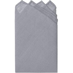 Jacob Alexander Linen Handrolled 15" x 15" Pocket Square Hanky in Kuwait
