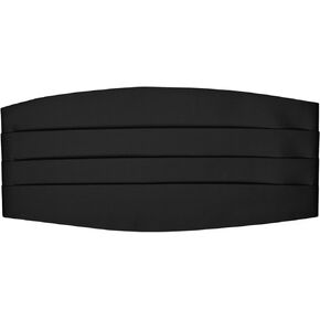 Jacob Alexander Men's Solid Color Cummerbund in Saudi Arabia
