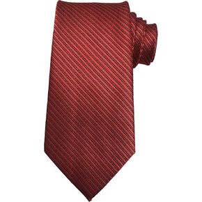 Wehug Men's Classic Solid Tie Silk Woven Necktie Jacquard Neck Ties For Men in Kuwait