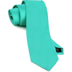 GUSLESON Classic New 3.15"（8cm） Men's Solid Color Necktie Wedding Business Tie + Gift Box