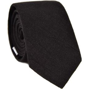 JESLANG Men's Skinny Tie 2.56" Cotton Linen Necktie Perfect for Formal and Casual Occasions