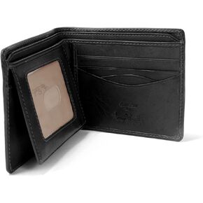 Tony Perotti Men's Italian Leather Bifold Wallet - Custom Wallets for Men - Personalized Wallet With Engraving of Initials in Kuwait
