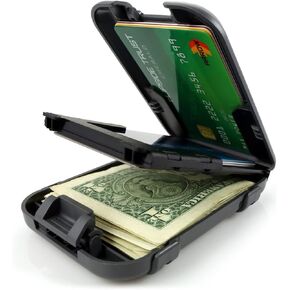 محافظ Flipside محفظة Flipside 4 RFID للرجال مع مشبك نقود قابل للإزالة - رفيعة وآمنة ومقاومة للسحق in Kuwait