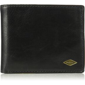 Fossil Men's Ryan RFID-Blocking Leather Bifold Wallet with Flip ID Window in Saudi Arabia