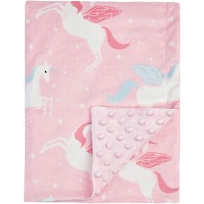 BORITAR Baby Blanket Super Soft Minky with Double Layer Dotted Backing, Little Grey Arrows Printed 30 x 40 Inch, Receiving Blankets