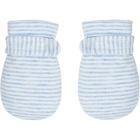 Newborn Baby No Scratch Mittens Stay On, 100% Cotton Breathable, Adjustable Infant Gloves for Baby Boys Girls Mittens in Saudi Arabia