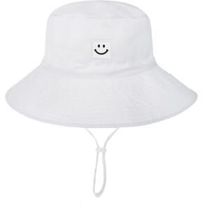 Durio UPF 50+ Beach Baby Sun Hat Sun Protection Cute Wide Brim Summer Baby Boy Bucket Hats Toddler Sun Hats for Girl