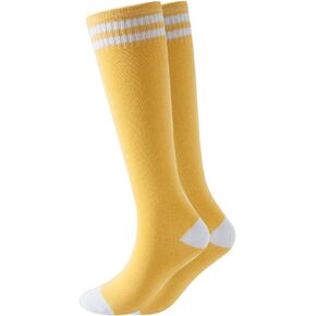 جوارب SOCKSDIARY للركبة للأطفال، جوارب قطنية لكرة القدم للأولاد والبنات والأطفال الصغار... in Kuwait