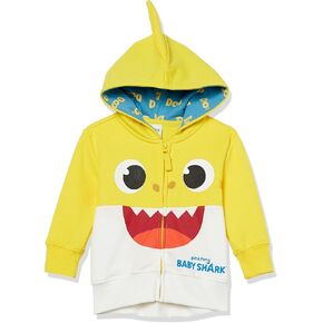 Pinkfong Boys' Baby Shark Yellow Hoodie in Saudi Arabia