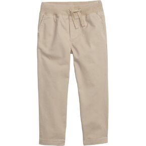 بنطال كاجوال من GAP Baby Boys بخصر مضلع كاكي تشينو - - 5T US in Kuwait