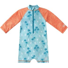 UV SKINZ UPF 50+ Baby Boy's Long Sleeve Swim Romper in Saudi Arabia