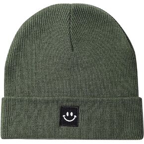 قبعة تزلج Paladoo Baby Beanie Knit Knit مع وجه مبتسم لطيف للفتيات والأولاد من عمر 0 ​​إلى 8 سنوات