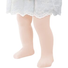 Zando Ultra Soft Toddler Ballet Tights Seamless Baby Girl Stockings 1-6T | Opaque Skin-Friendly Footed Tights, Comfort Stretch Fit, Vibrant Colors, Daily Wear, Ballet Dance Class, Halloween, Christmas in Kuwait