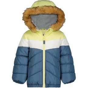 سترة منتفخة للفتيات الصغيرات من OshKosh B'gosh - معطف شتوي دافئ بغطاء للرأس in Kuwait