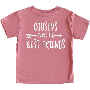 تي شيرت Cousins ​​Make The Best Friend لملابس عائلية ممتعة للأطفال والرضع in Kuwait