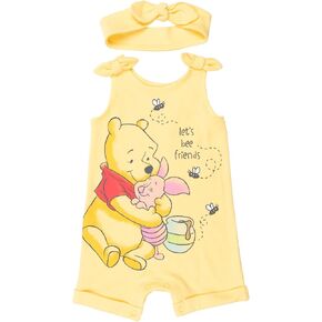 Disney Romper and Headband Outfit Set Newborn to Little Kid Sizes (Newborn - 5) in Saudi Arabia