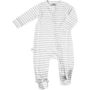 Woolino Toddler Footie Sleeper, Merino Wool Baby Pajamas, One-Piece Sleeper Jumpsuit, Front Zip Footie Romper for Unisex in Kuwait
