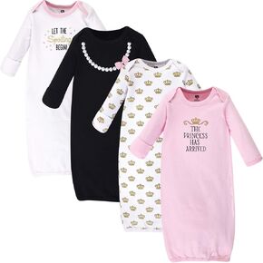 Hudson Baby unisex-baby Cotton Gowns in Kuwait