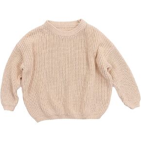 Toddler Girls Sweaters Baby Knit Sweater Warm Cardigans Sweatshirts for Boys and Girls