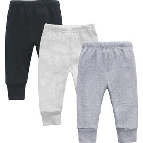 O2 BABY Organic Cotton Unisex Baby Jogger Pants & Leggings Set